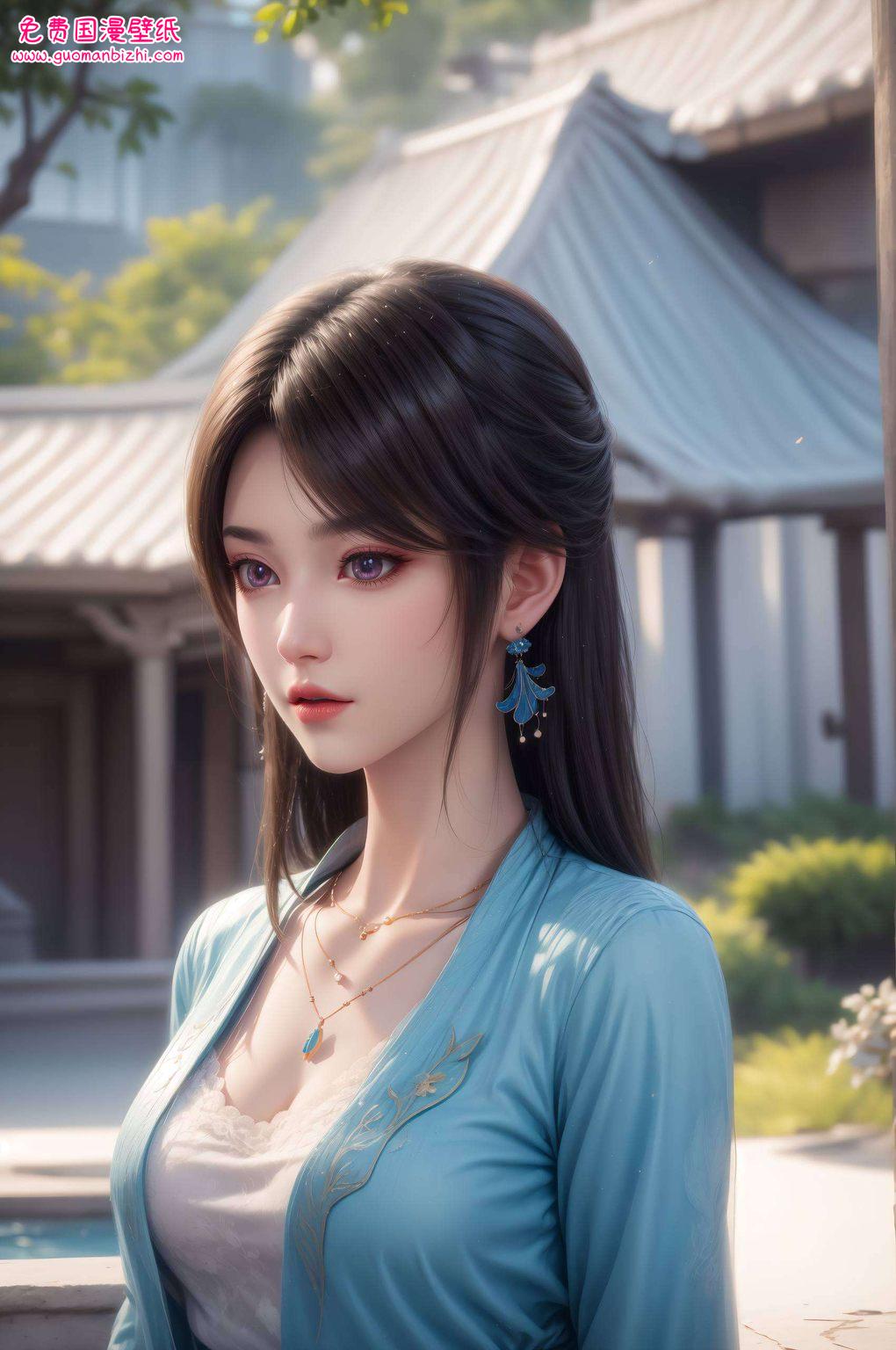 元尊夭夭动态壁纸集：AI参考AIGC，游戏壁纸融入苹果艺术风格