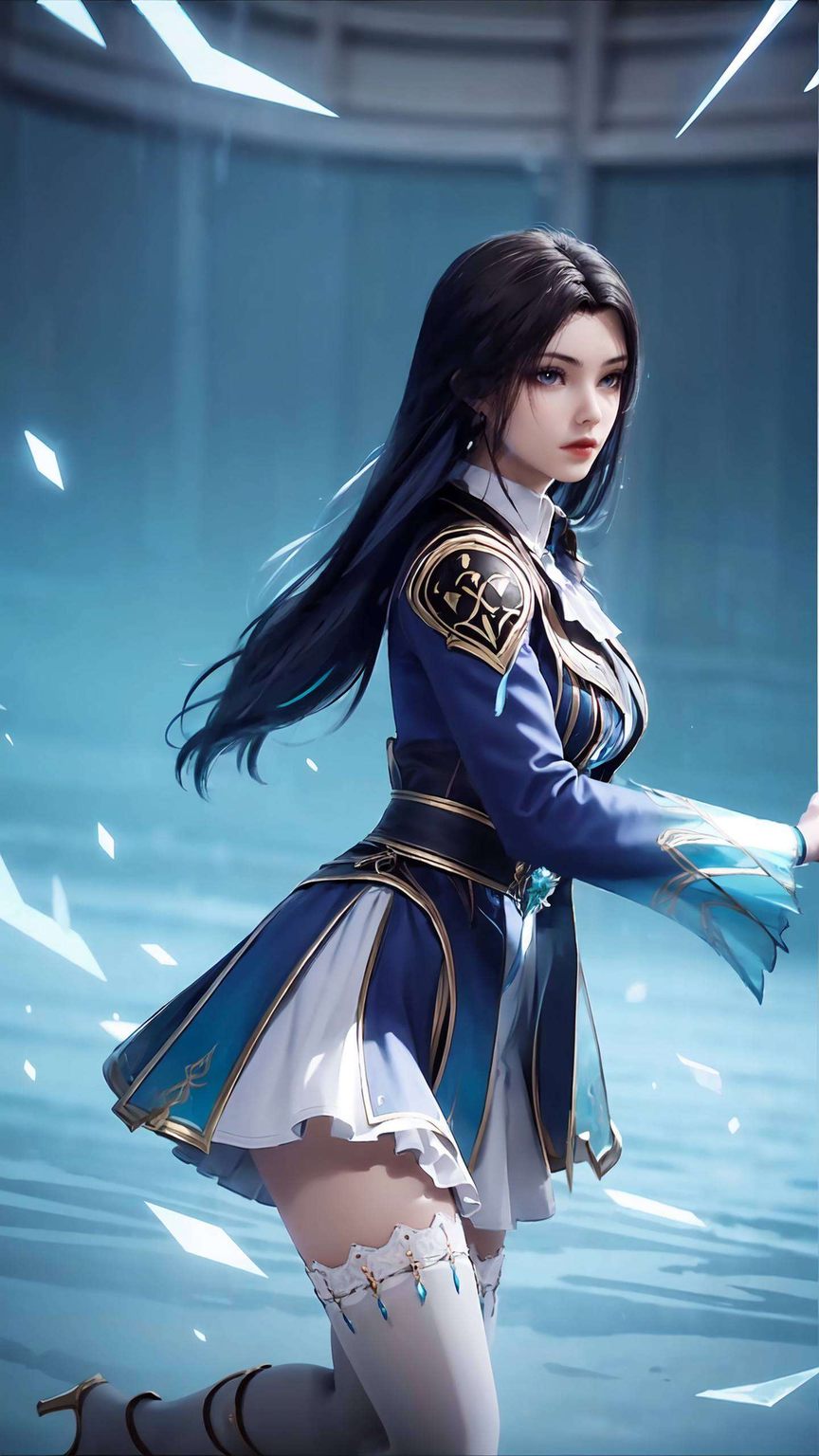 斗罗大陆凌落宸AI绘画动漫高清壁纸，免费下载安卓艺术壁纸包