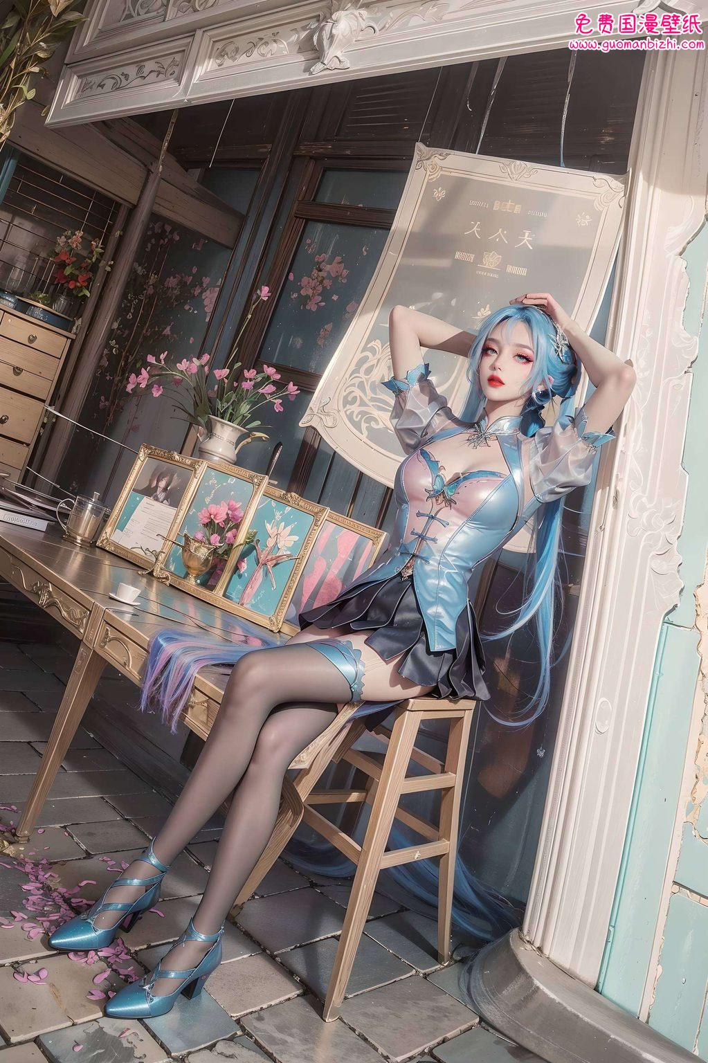 AI壁纸护眼精选，苹果最美壁纸，唐舞桐动漫高清图片集。