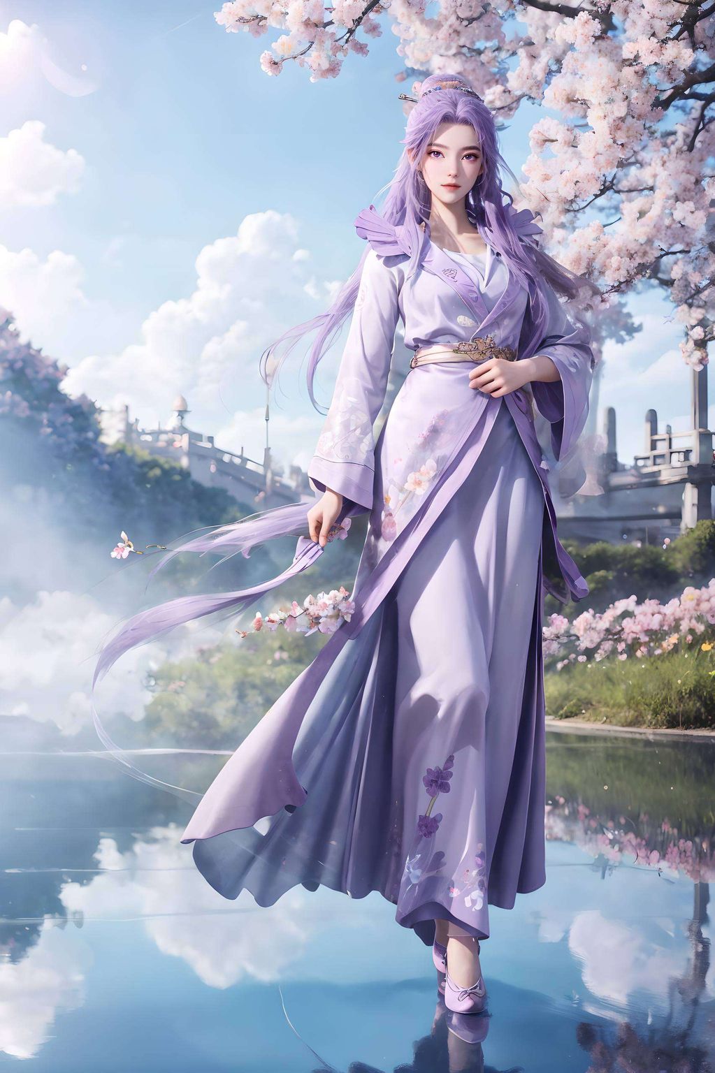 师兄啊师兄，云霄AI绘画壁纸，第一版高清免费壁纸包，电脑最美壁纸集。