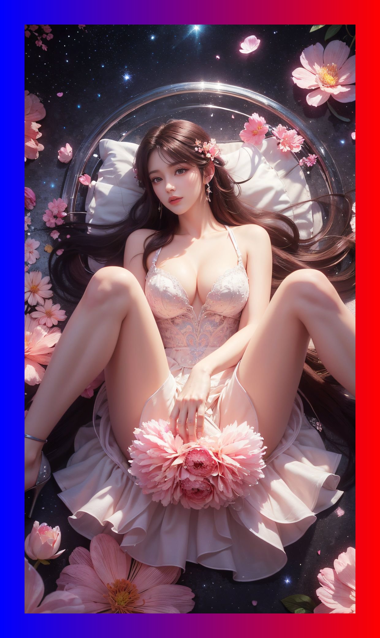 精美的ai素材完美世界火灵儿高质量6k壁纸打包