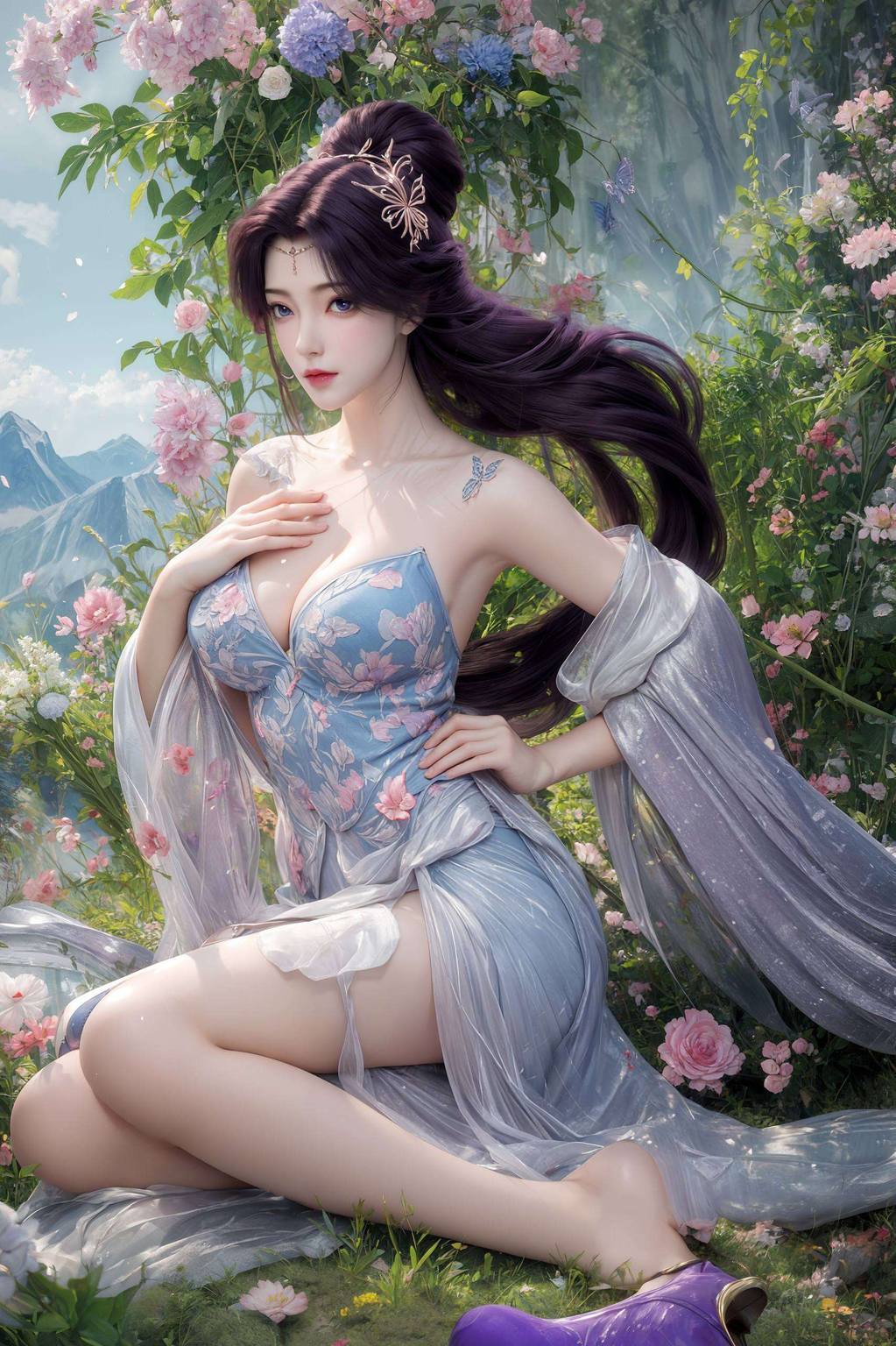 完美世界石昊壁纸云曦：AI范例壁纸，免费壁纸包，iPhone动画壁纸集锦