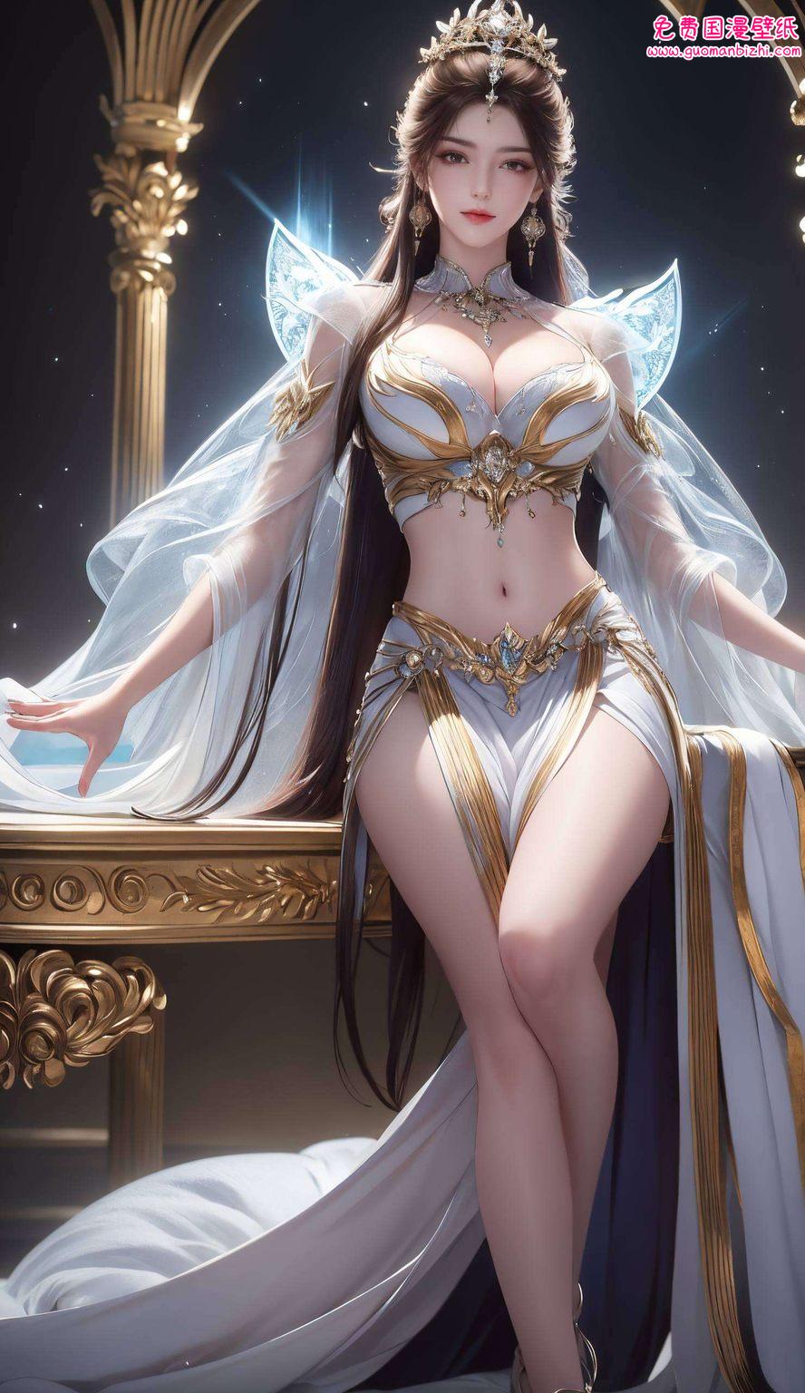 叶倾仙——AI壁纸，精细角色描绘，安卓古风手机壁纸下载