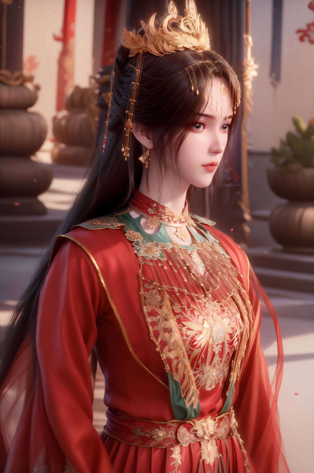 王林李慕婉同屏风采：AI图片AIGC免费壁纸包，Win10专属壁纸墙纸集锦