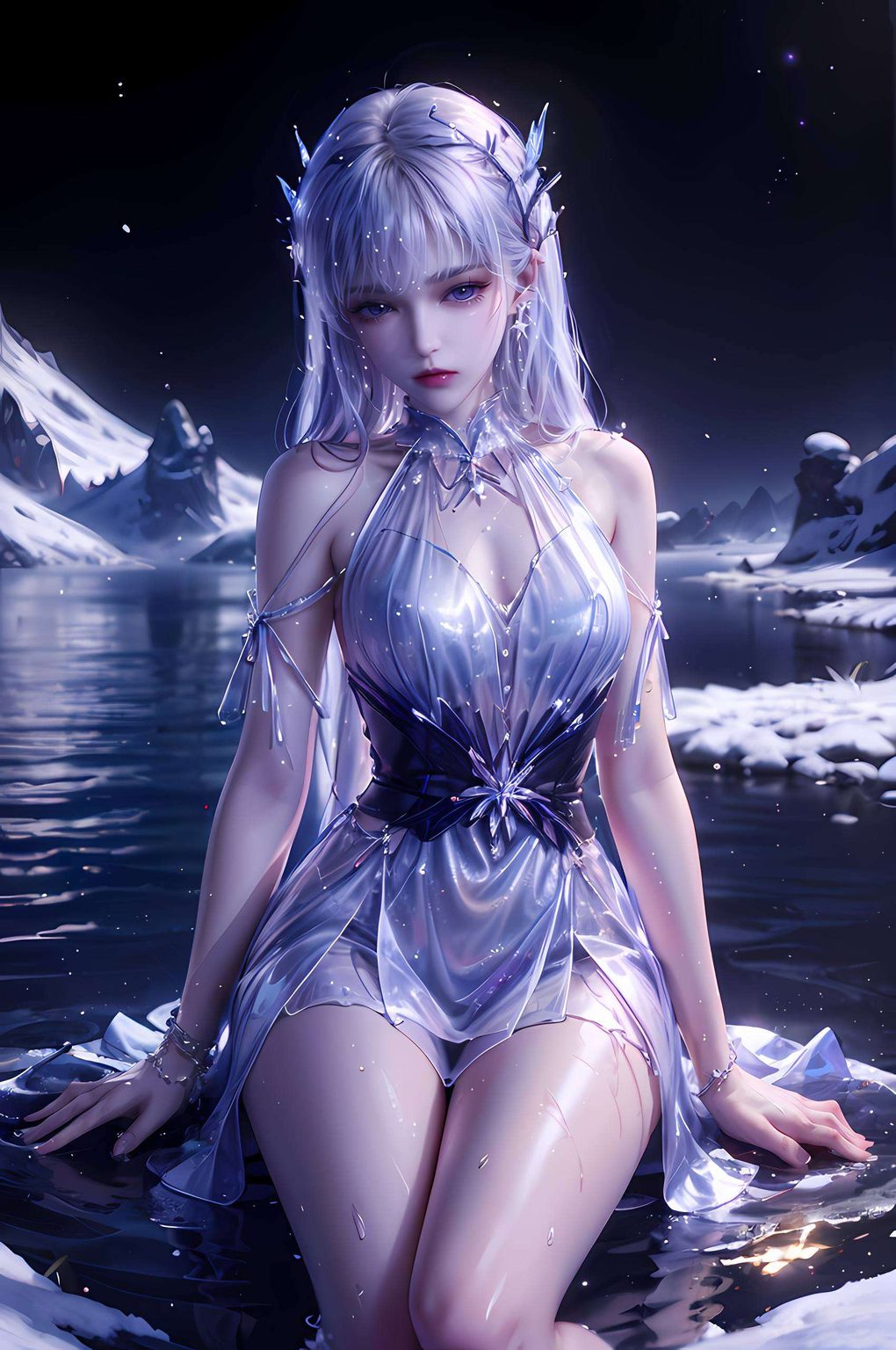 k高清动漫壁纸集——圣采儿全身可爱壁纸，手机专属视觉盛宴