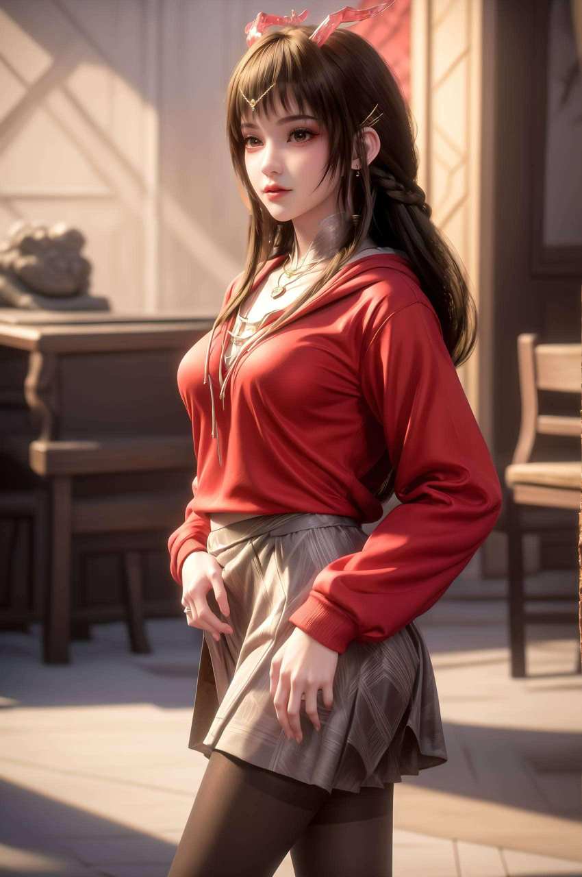 动漫云落动态壁纸：女生二次元电脑最美瞬间