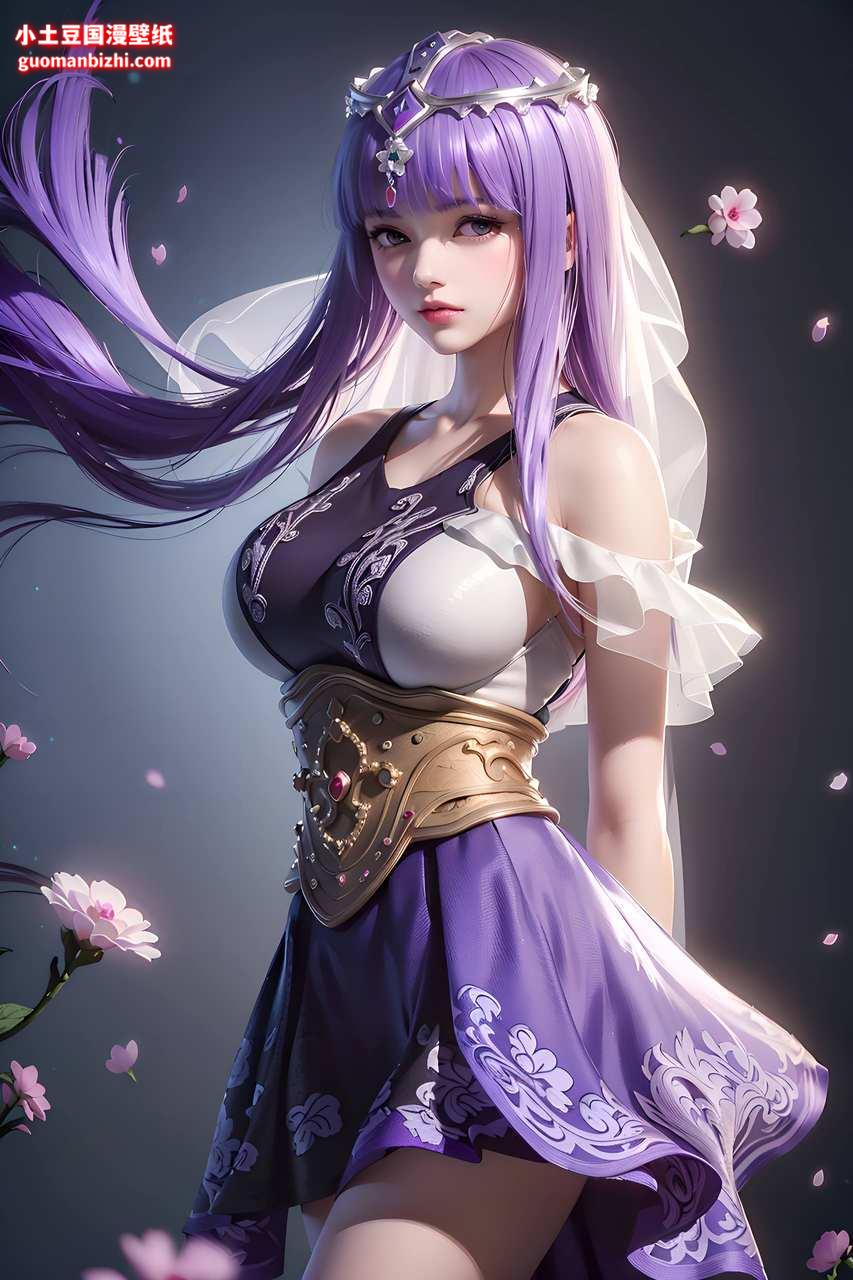 ai国漫壁纸:国漫女神之少司命4K超清