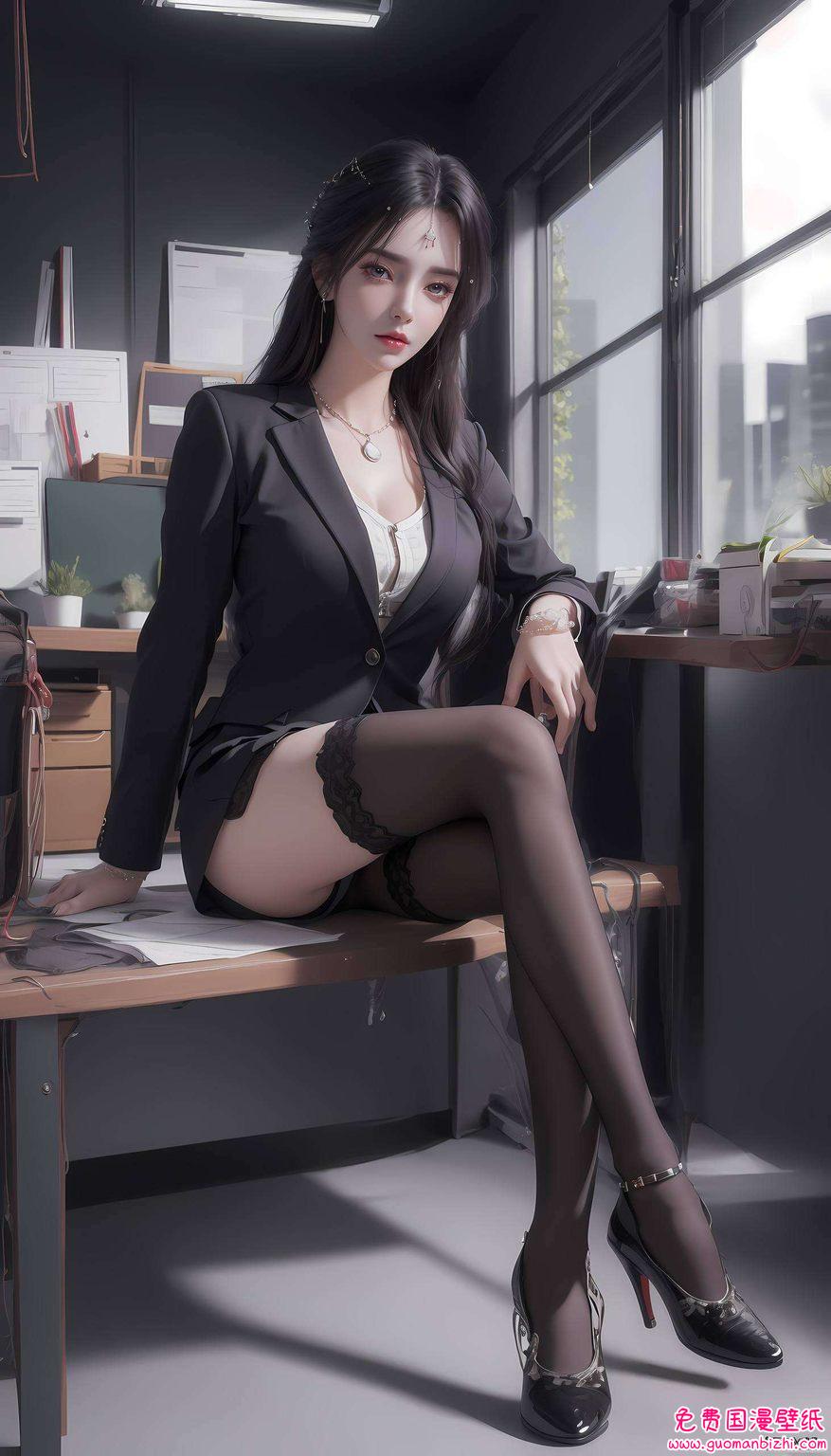 云曦主题：AI角色壁纸，完美像素，Win10粉色壁纸精选集