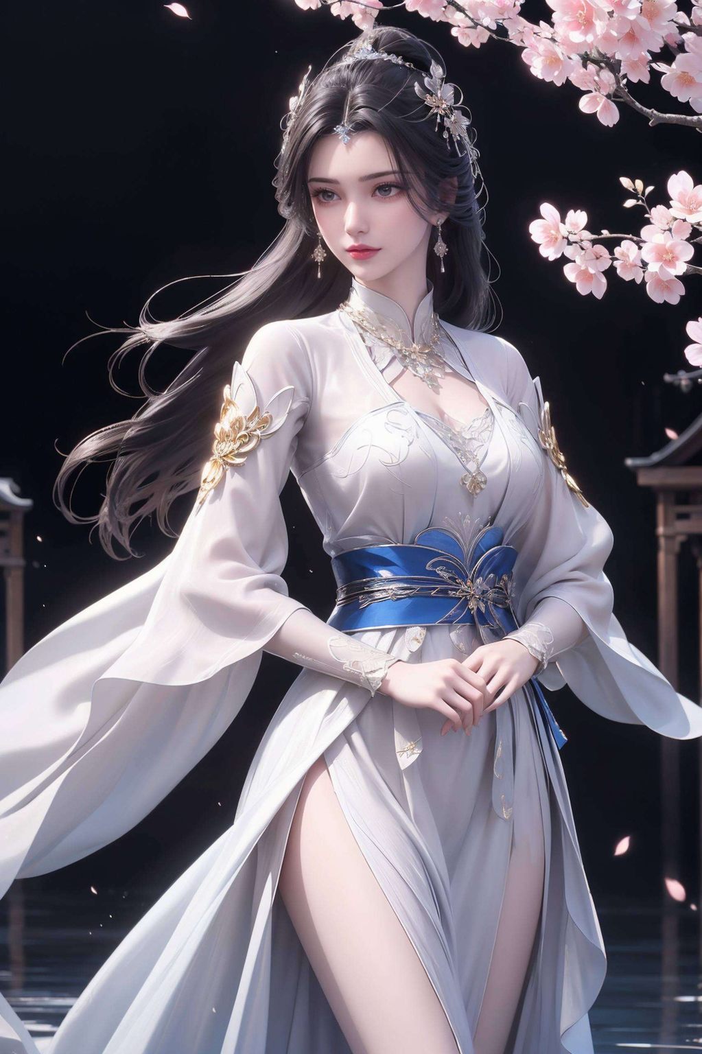 王林李慕婉同屏风采：AI图片AIGC免费壁纸包，Win10专属壁纸墙纸集锦