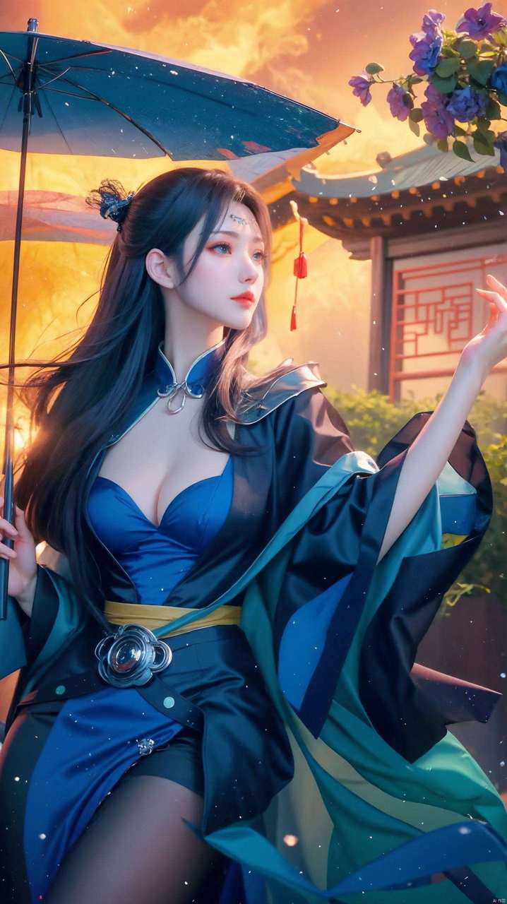 震撼免费壁纸下载：云韵全身手机高清壁纸