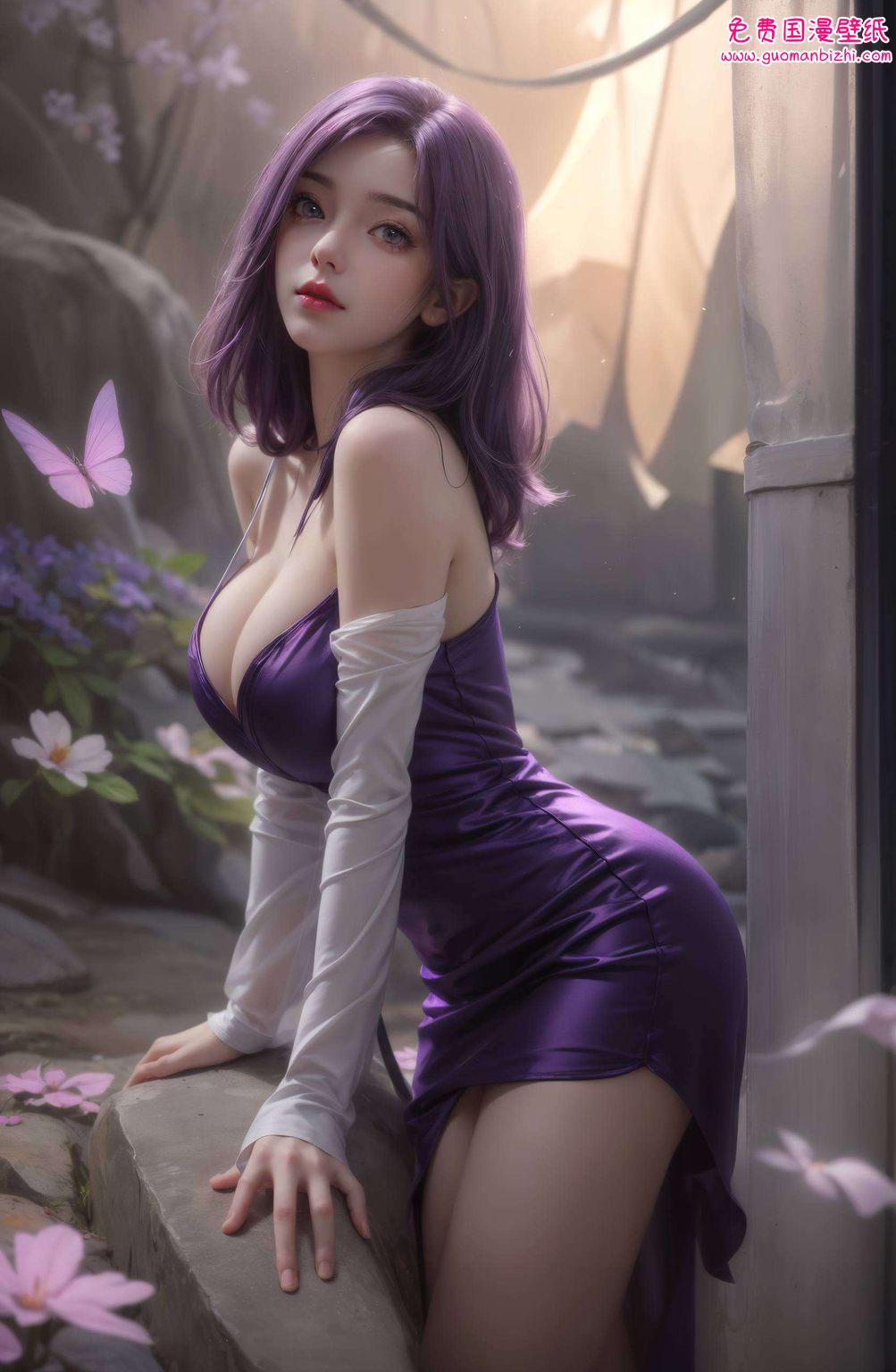 云曦漫画壁纸集：AI图例AIGC免费安卓潮图壁纸包