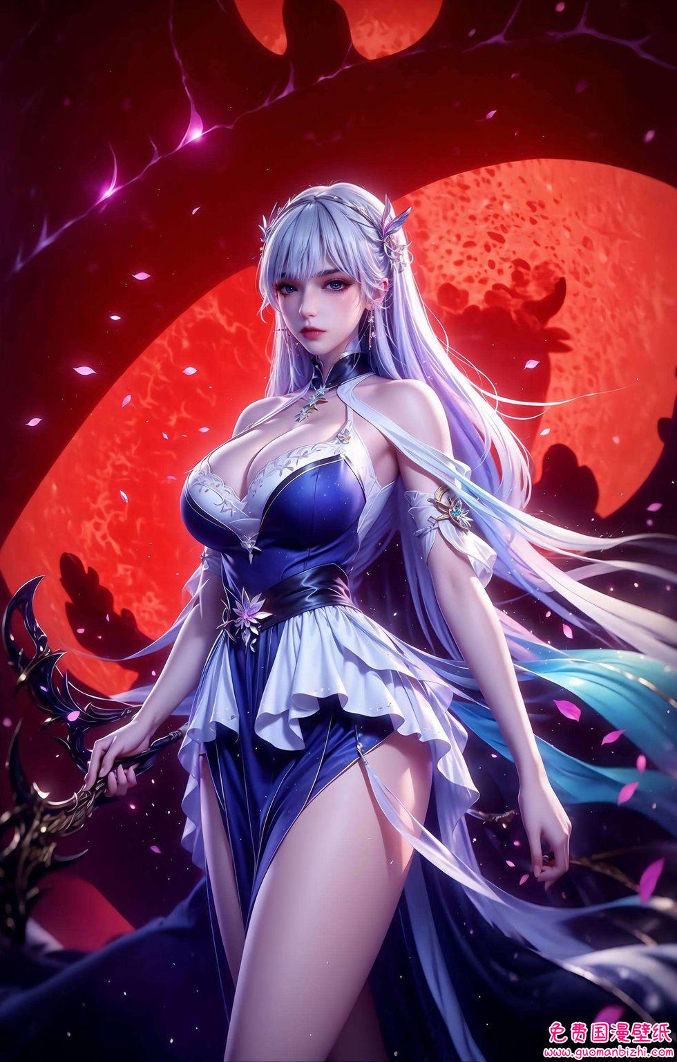 圣采儿AI素材壁纸，免费壁纸秀，手机桌面背景竖屏动态精选