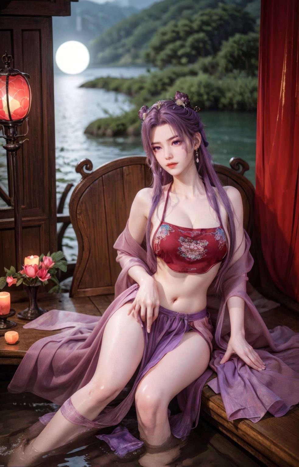 动态壁纸：师兄AI创作，横屏云霄素材，平板锁屏免费包