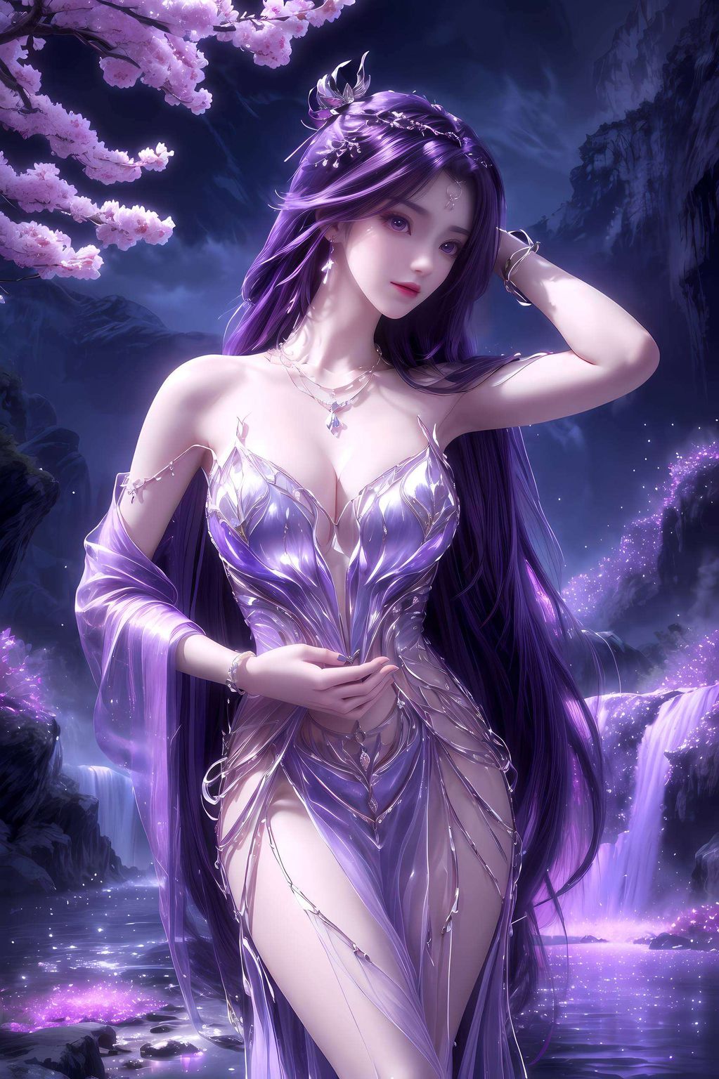 云曦动态横屏壁纸高清图片集——AI素材动漫与Win10壁纸1920×1080精选