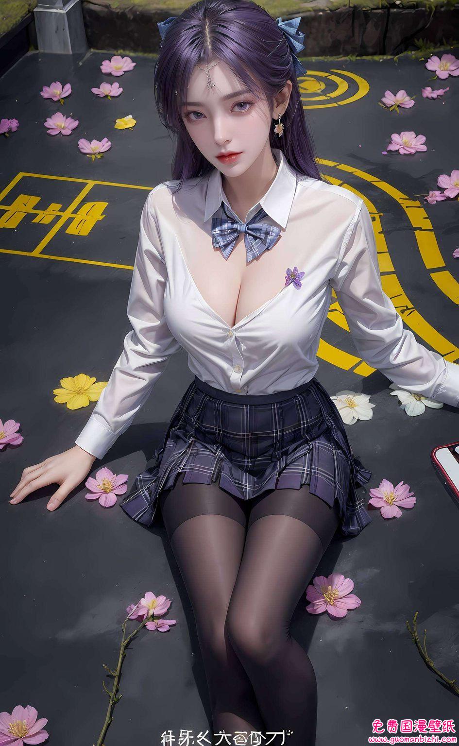 云曦超美壁纸高清图——AI角色壁纸免费分享，苹果最美壁纸集锦