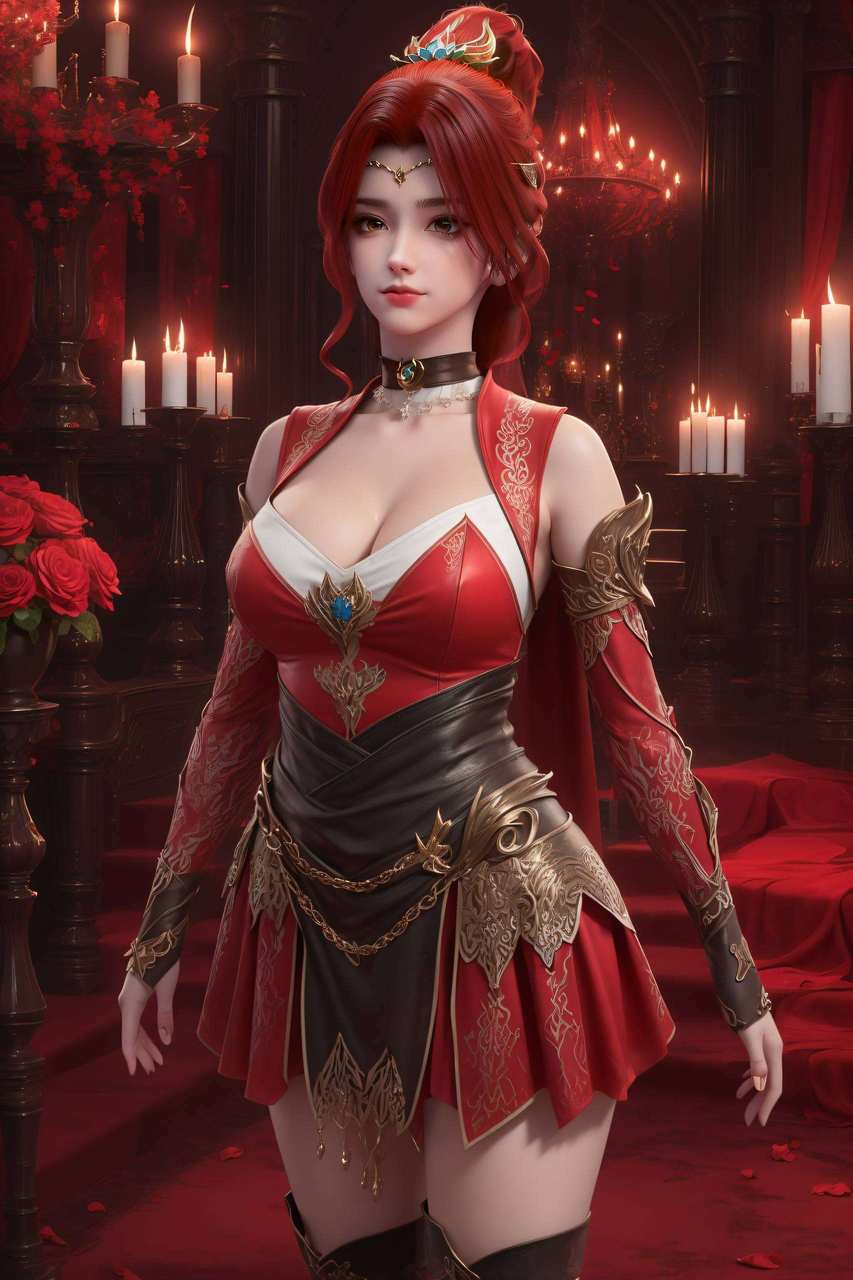 斗破苍穹唐火儿高清壁纸图片5：震撼完美像素苹果ins风