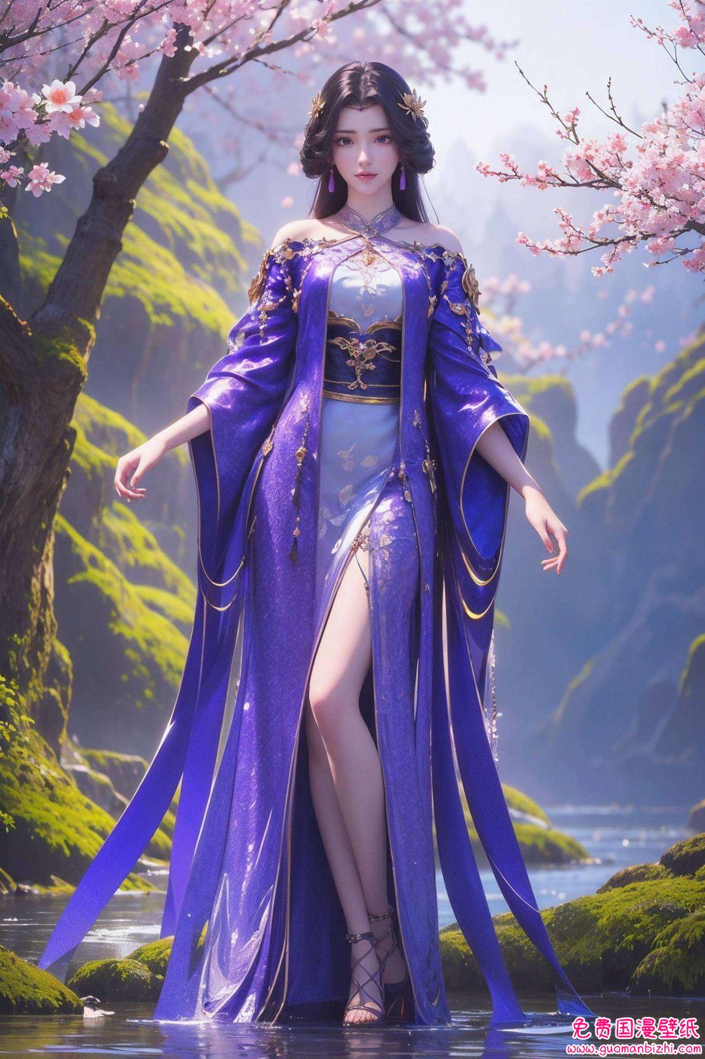 云曦紫色浪漫:AI图片参考,二次元壁纸,安卓桌面图片精选集 云曦紫色浪漫:AI图片参考,二次元壁纸,安卓桌面图片精选集