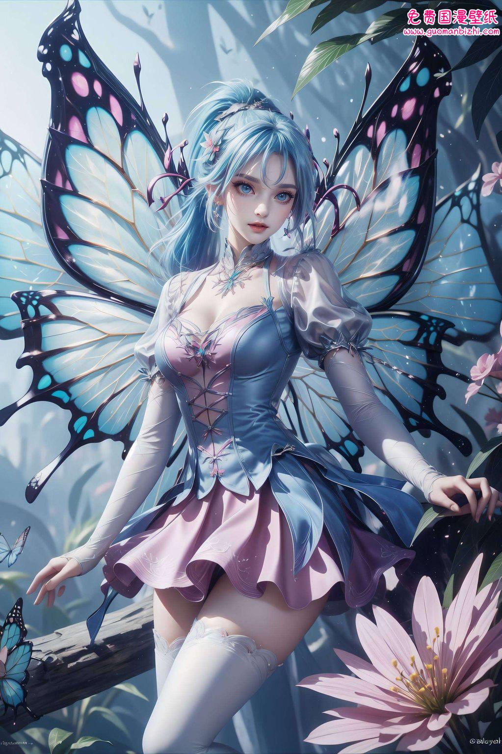 AI图片模型动漫壁纸——唐舞桐漫画动态，苹果桌面高清背景