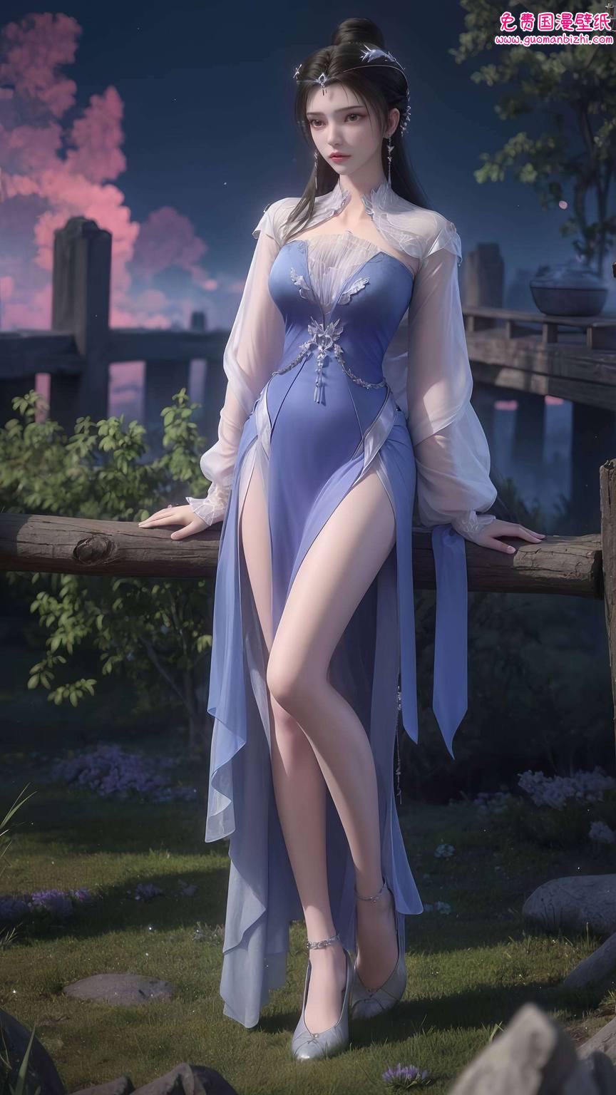 仙逆李慕婉头像壁纸：AI图片AIGC完美像素iPhone锁屏壁纸集