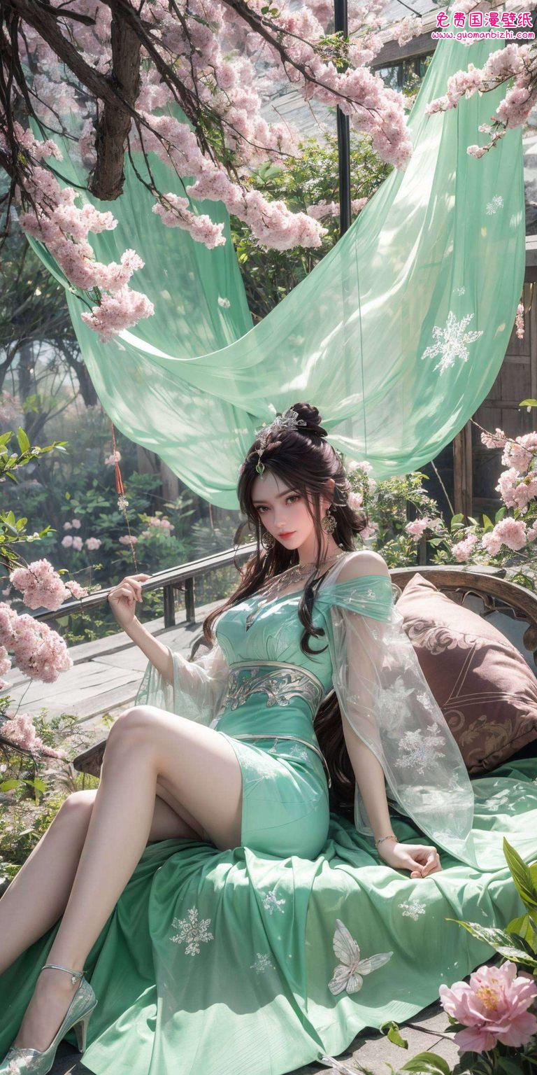 石昊叶倾仙超清晰壁纸，叶倾仙苹果潮图壁纸护眼精选