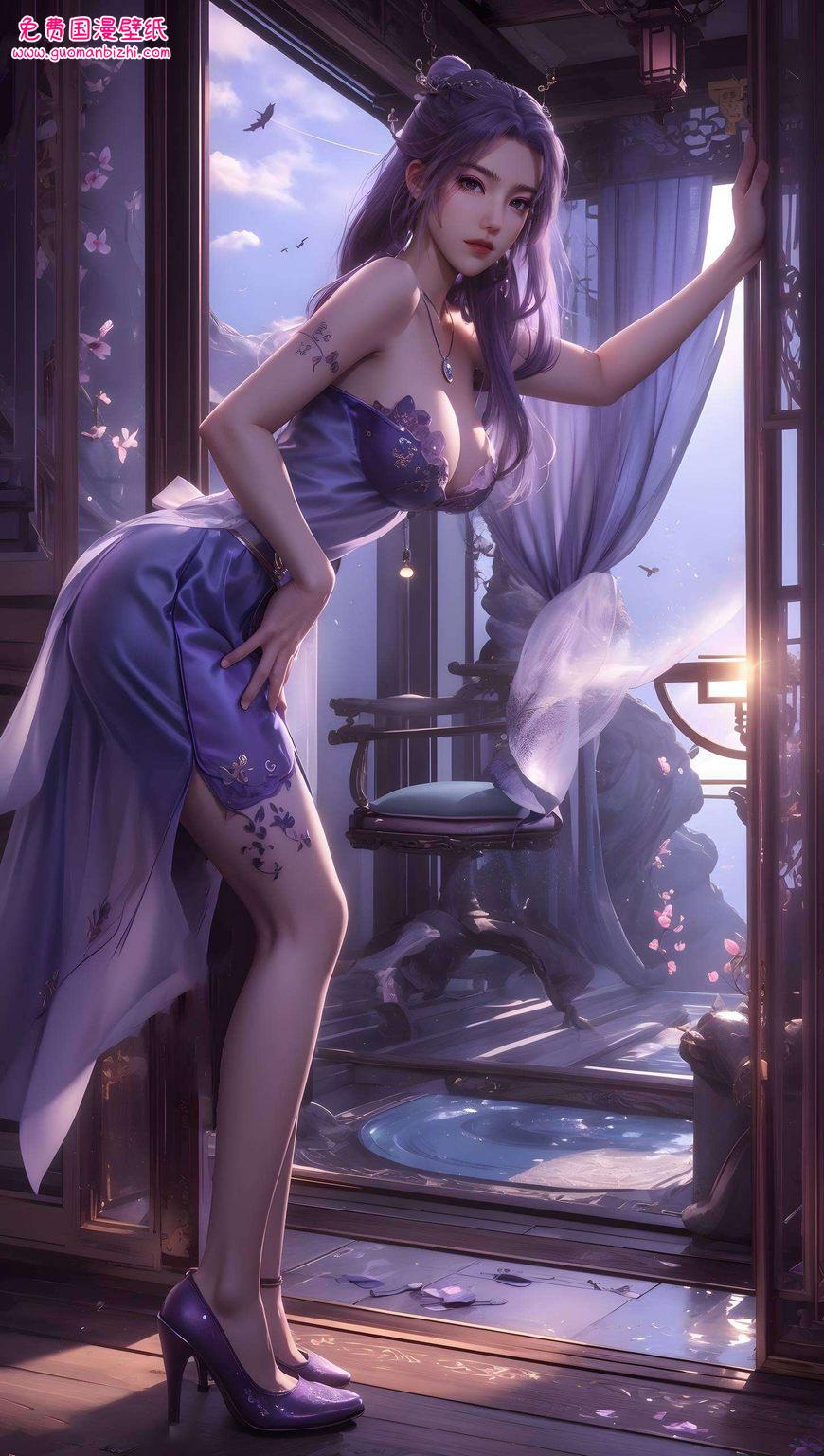 师兄啊师兄云霄挺胸，唯美二次元与安卓艺术壁纸的融合。