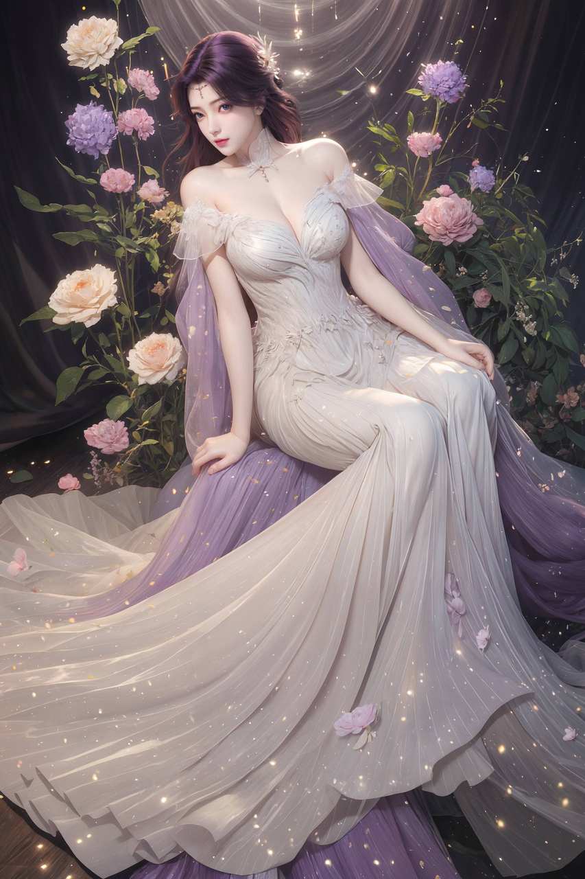 ai二次元壁纸:完美世界云曦，壁纸分享