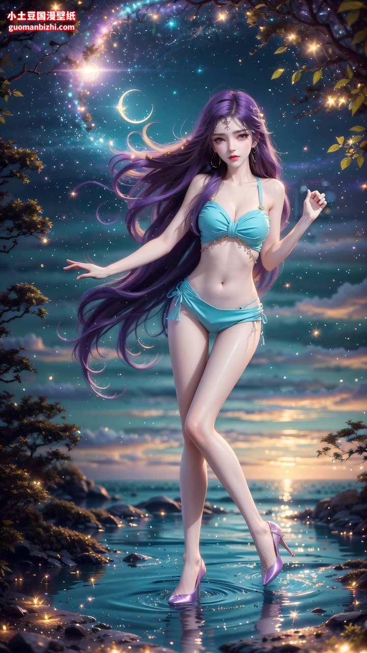 ai绘画模板:完美世界云曦，手机壁纸合集：云曦