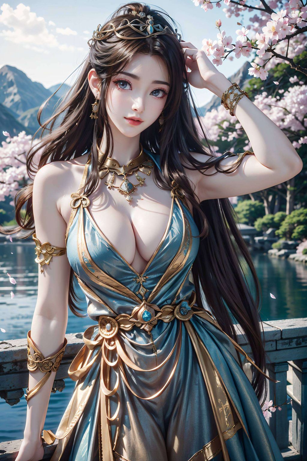 AI生成瑶妹高清壁纸，护眼唯美二次元手机壁纸集锦