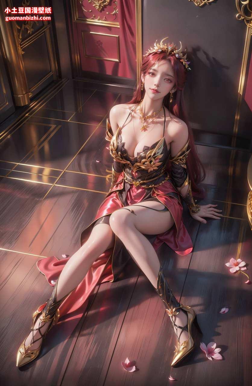 ai国漫壁纸:毒血夫人ai穿搭素材分享