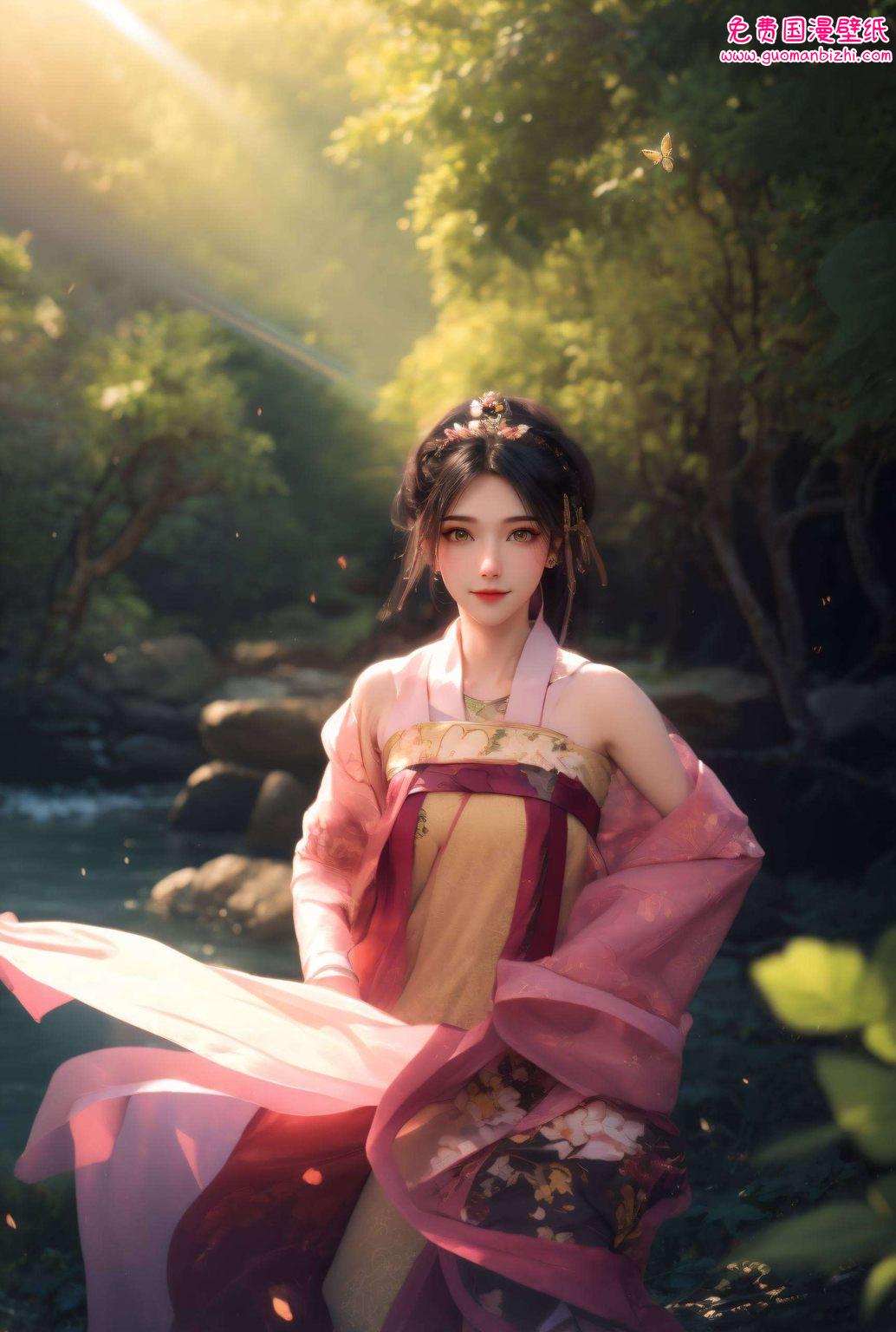 南宫夕儿高清壁纸集：完美像素，对眼睛好，PC可爱风尽享视觉盛宴。