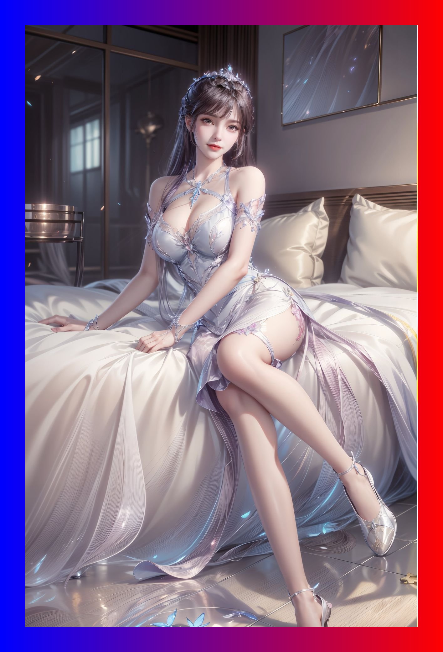 高品质ai绘画斗罗大陆小舞高清6k打包壁纸