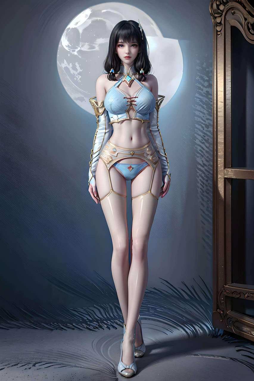 云落女神高清无水印护眼iPad桌面背景