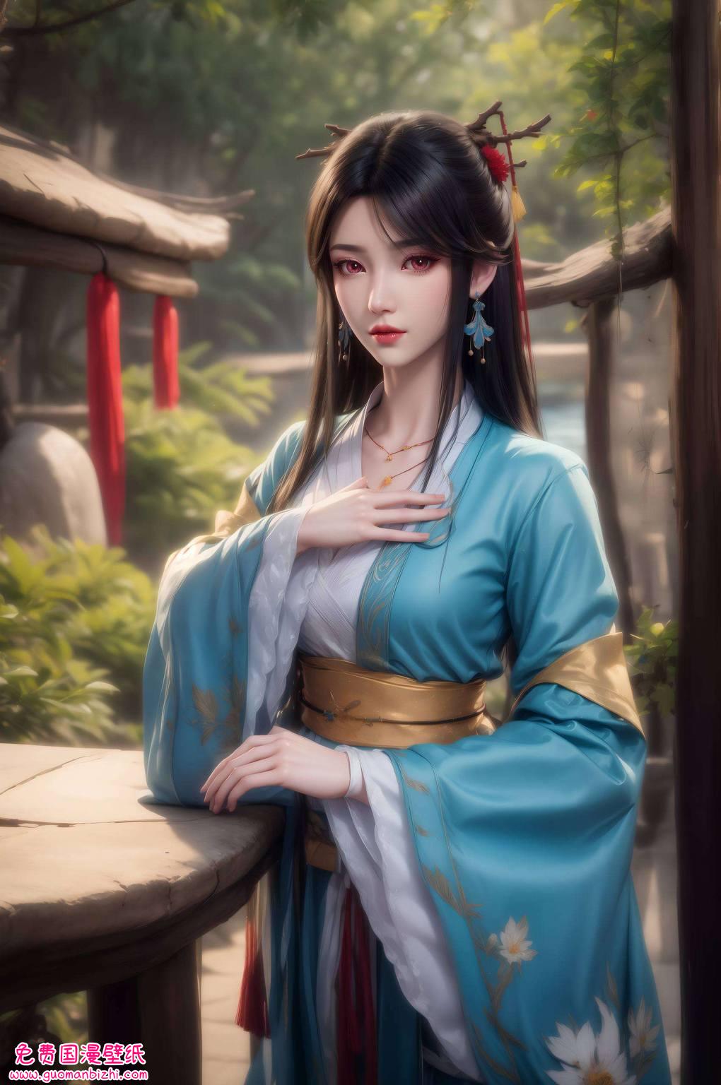 静态动漫壁纸平板桌面图片：元尊夭夭男装动态壁纸精选集