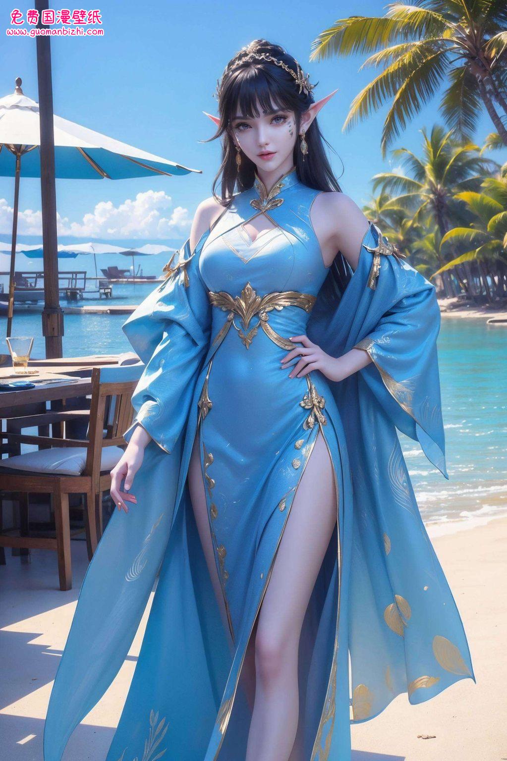 凤清儿哭泣壁纸超清全身——AI动漫人物壁纸，护眼之选，iPhone-ins风必备