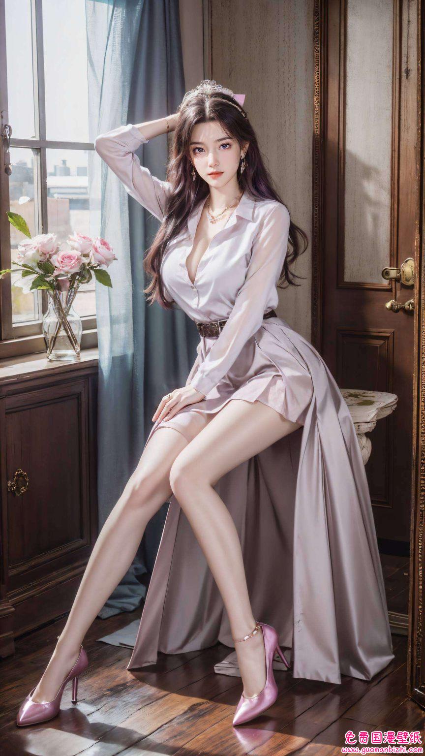 师兄啊师兄云霄新造型——AI动漫人物二次元壁纸，iPhone唯美手机壁纸集