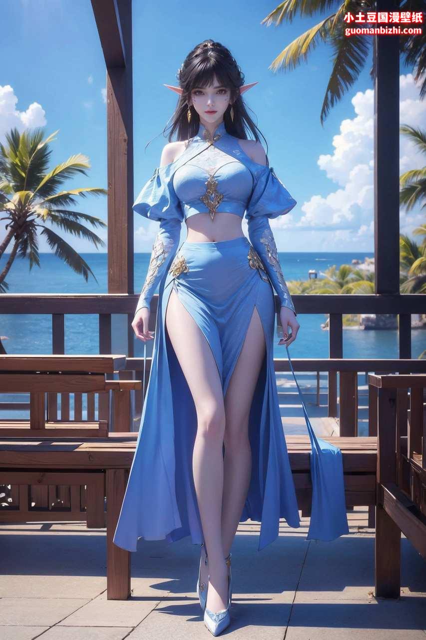 ai绘画壁纸:凤清儿绘画素材合集