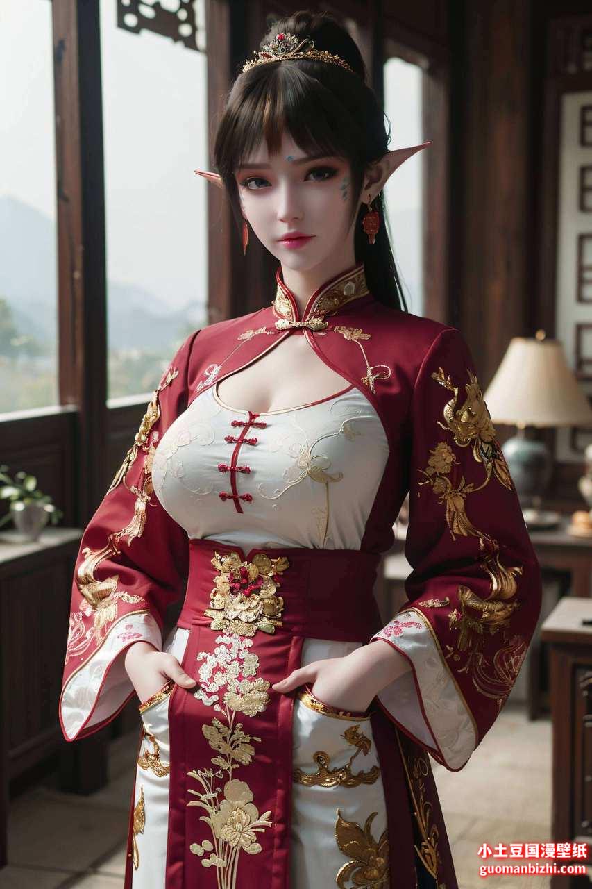 斗破苍穹电脑壁纸4k凤清儿2：超精致极简壁纸平板古风漫画壁纸