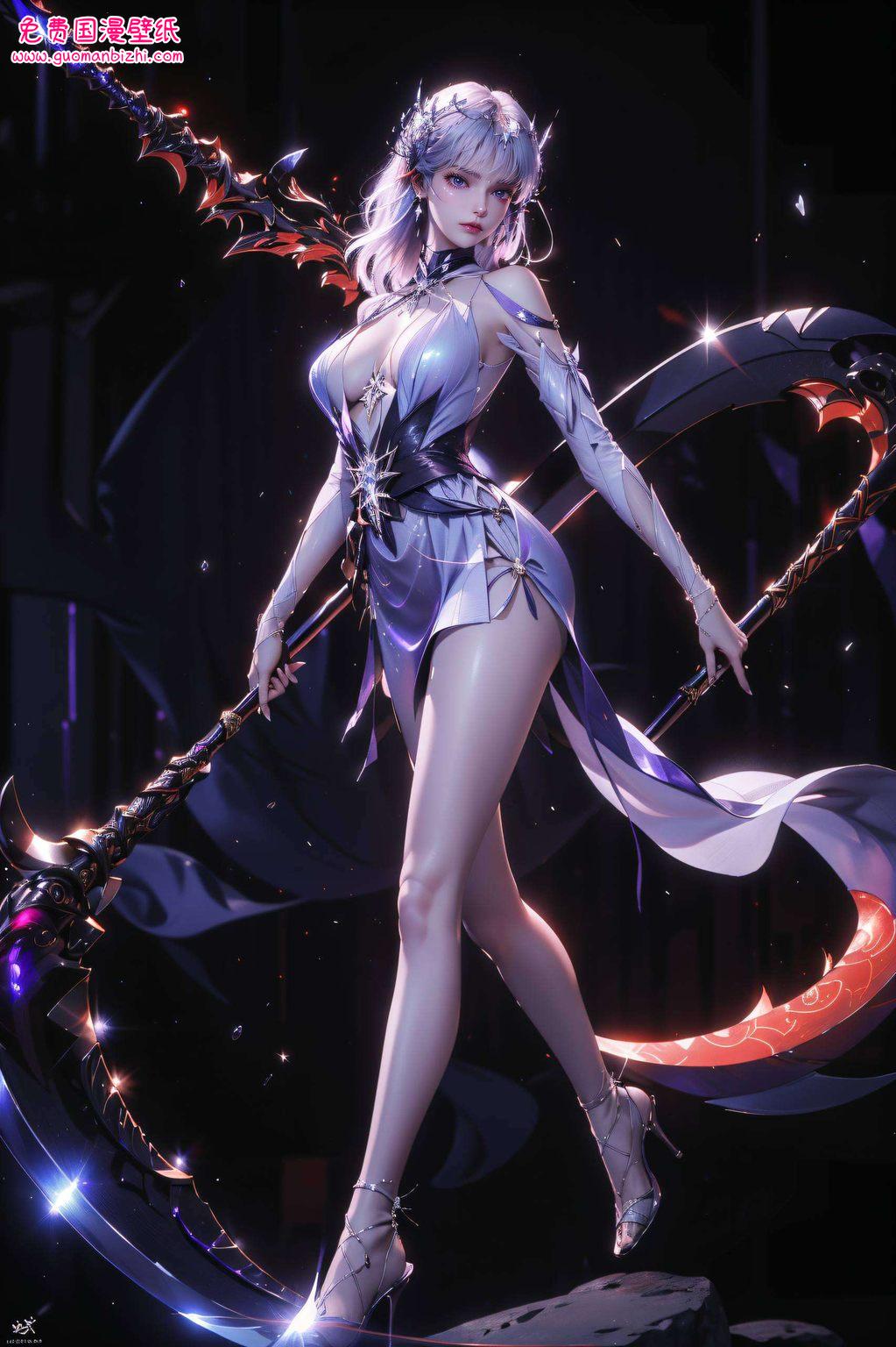 国漫圣采儿：AI图片免费壁纸分享，手机艺术壁纸精选