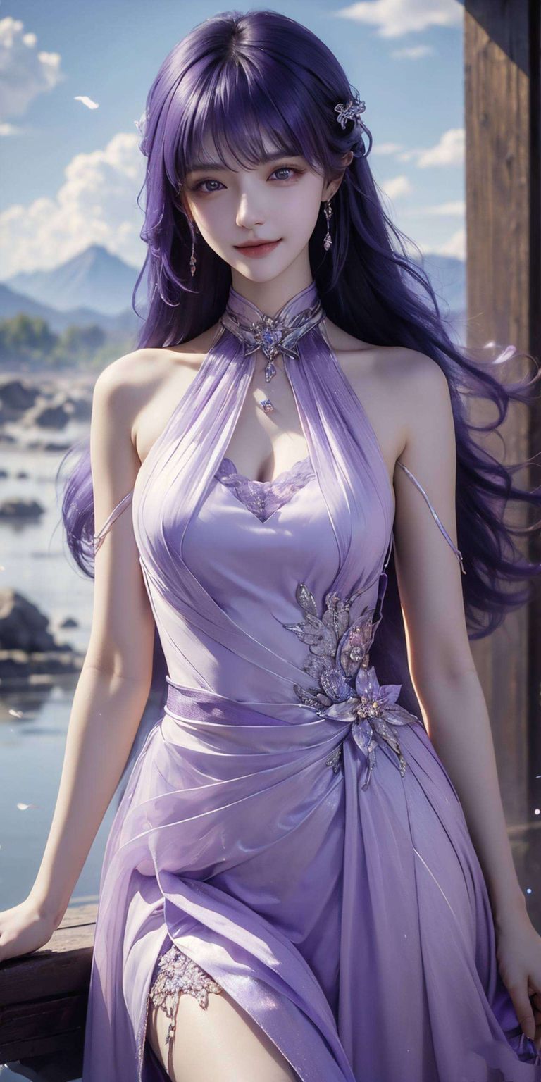 AIGC素材集：动漫壁纸手机墙纸精选——圣采儿专属