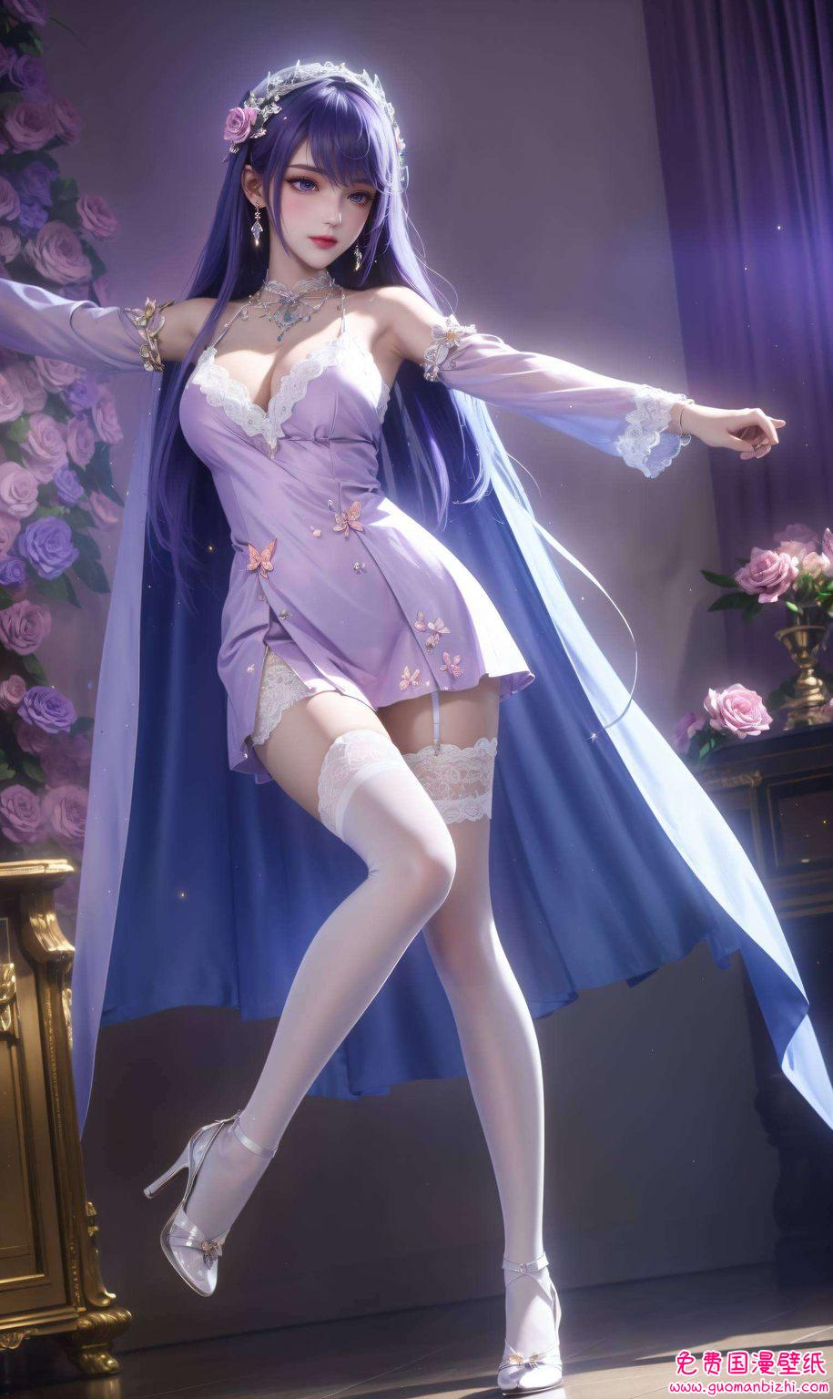 AI素材壁纸集 | 圣采儿3d动态壁纸下载，护眼壁纸安卓唯美手机壁纸精选