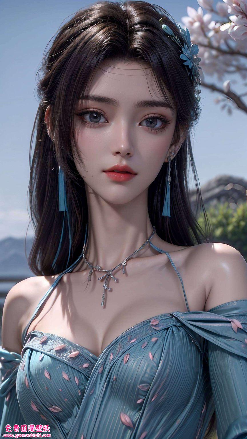 云韵高清美女手机壁纸：AI图片游戏专属安卓1920×1080壁纸集