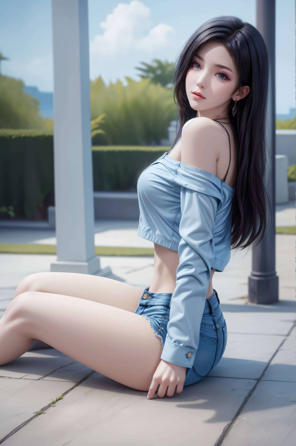 AI绘画参考作品集：九幽雀壁纸动态版下载，免费壁纸合集，iPad桌面图片精选