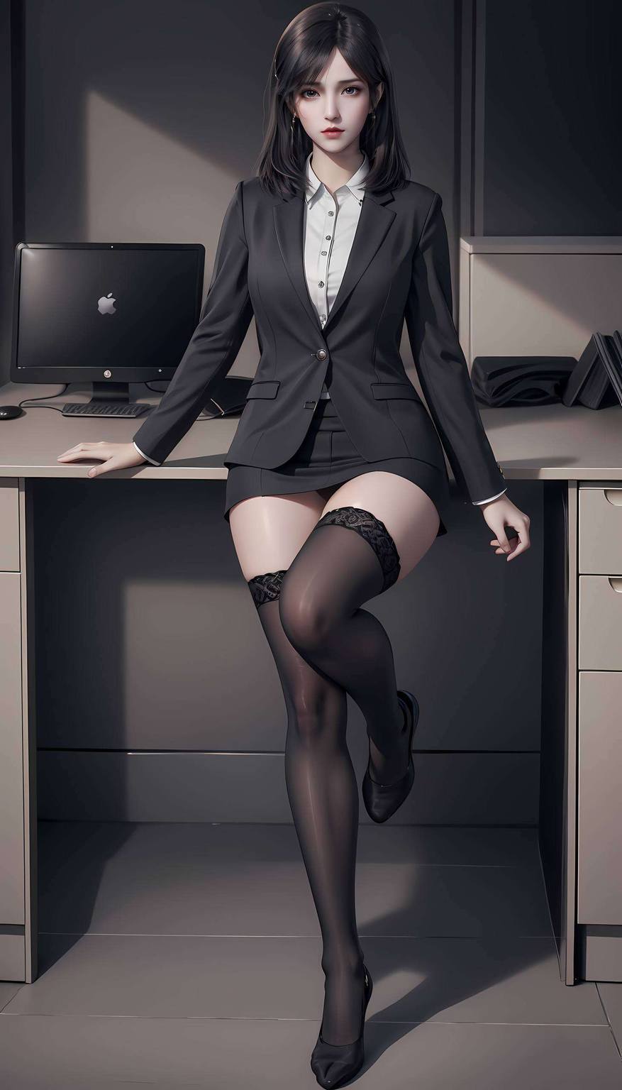 AI绘制，二次元壁纸集——电脑古香古色，徐欣绝美壁纸精选