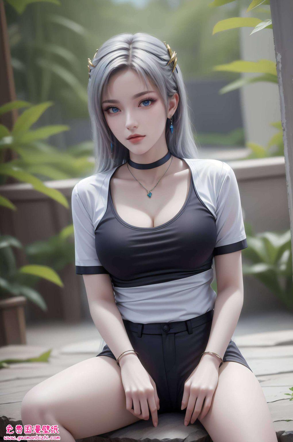 九幽雀幻境：AI动漫人物AIGC免费壁纸，PC艺术壁纸下载盛宴