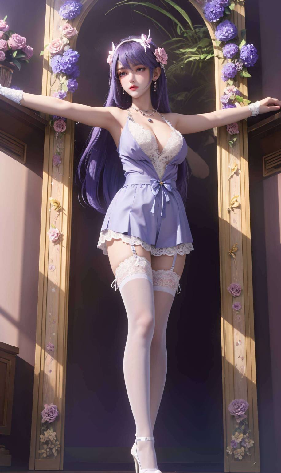 AI壁纸AIGC免费壁纸秀——圣采儿打杨文昭手机古风漫画动态壁纸