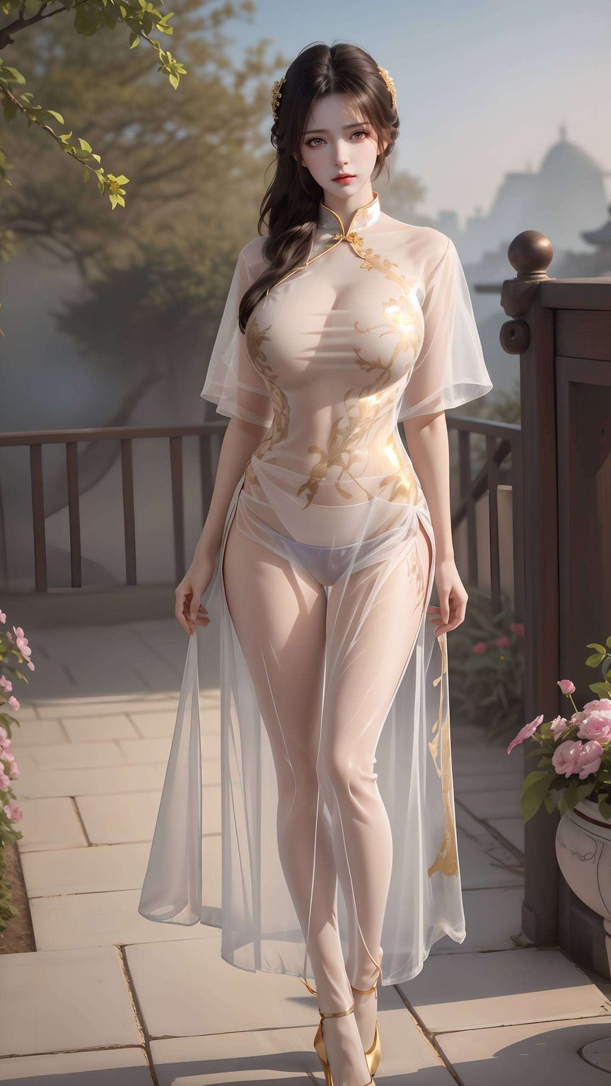 歌手云曦：唯美免费壁纸秀，古风漫画风高清Win10壁纸集