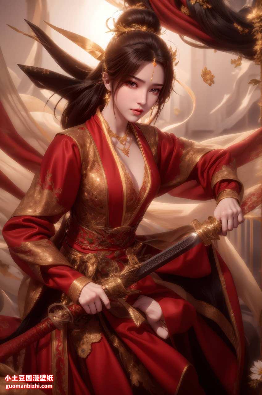 国漫ai壁纸:李慕婉丝滑又绝美！