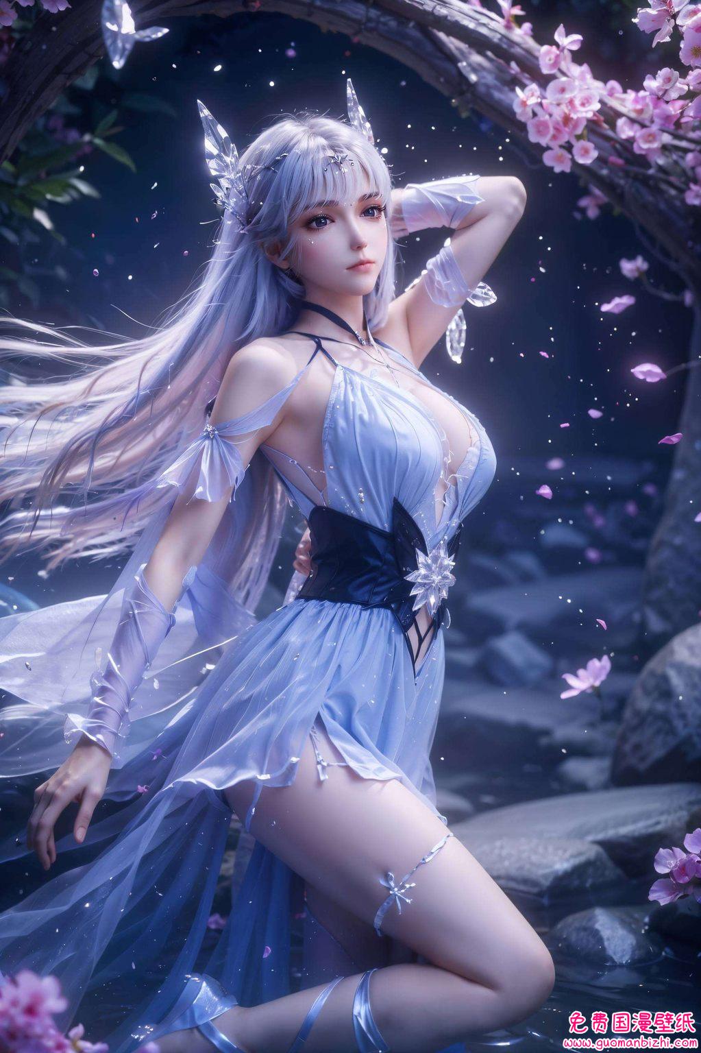 动态壁纸素材：圣采儿AI参考，壁纸精细角色，手机动画壁纸精选