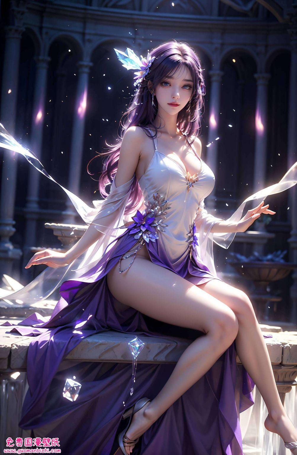 AI创造·护眼壁纸，电脑上的可爱壁纸，天命石云曦超清动态呈现。