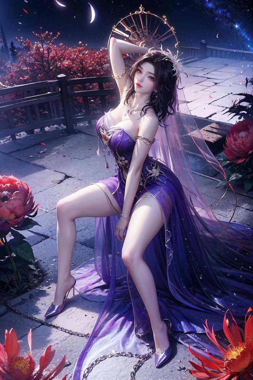 紫灵超高清动漫壁纸iphone桌面装饰图